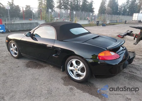 2000 Porsche Boxster z USA, uszkodzony, nr VIN WP0CA2981YU620892